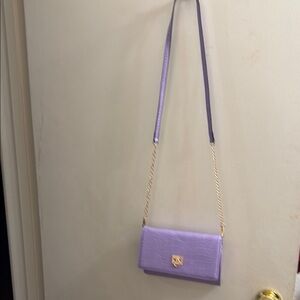 Elegant Purple Crossbody Bag